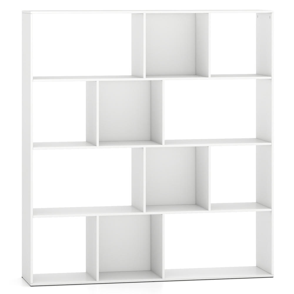 Bookcase Wood Shelf - خزانة كتب مفتوحة متعددة الطبقات حديثة
