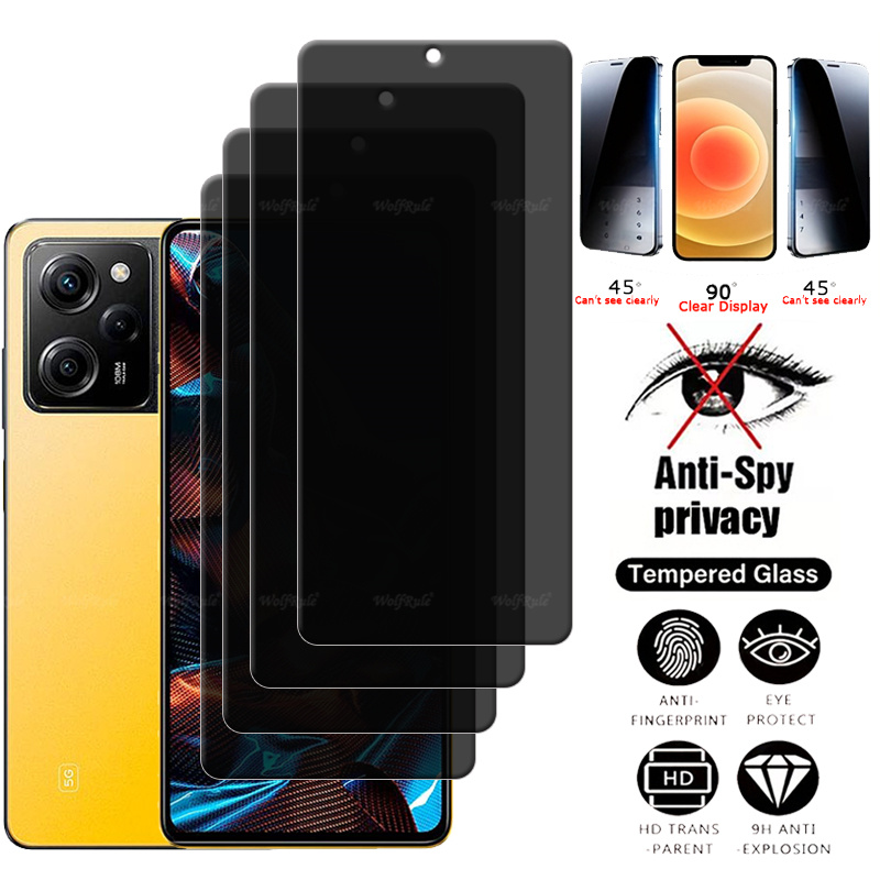 Monitor Privacy Screen - 4 قطعة ل Poco X5 Pro