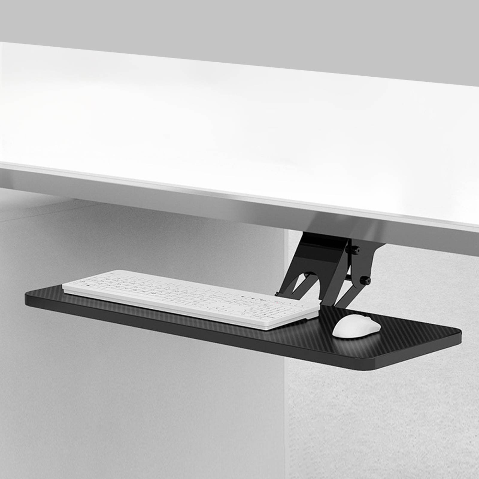 Keyboard Tray Under Desk - حامل لوحة مفاتيح قابل للتعديل يوضع