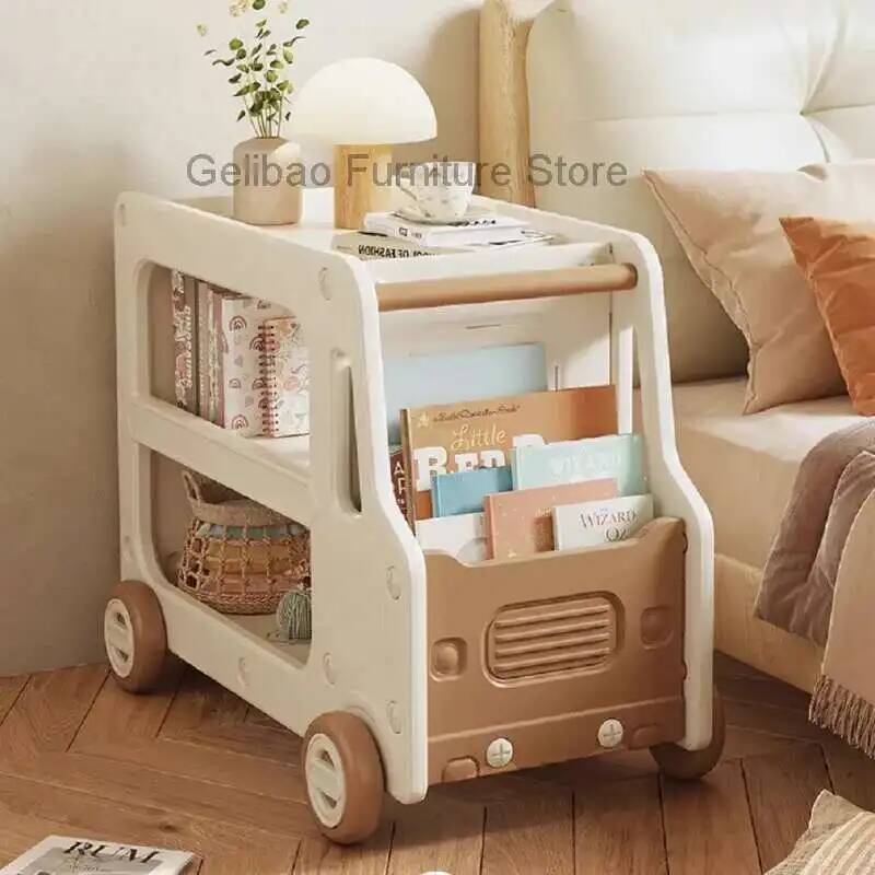 Bookcase Wood Shelf - خزانة الكتب مونتيسوري رف الكتب مكتبة
