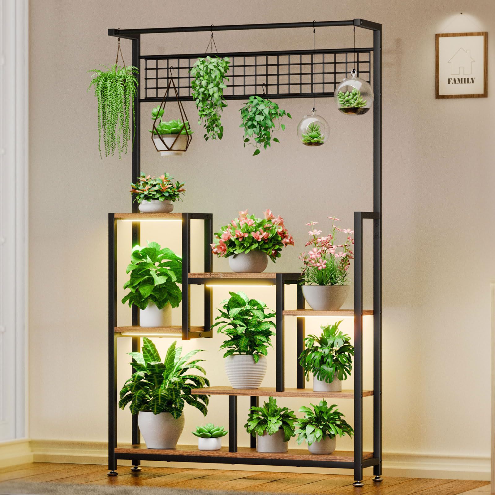 رف كتب معدني خشبي عصري لغرفة ا - مراجعة Bookcase Wood Shelf وسعره
