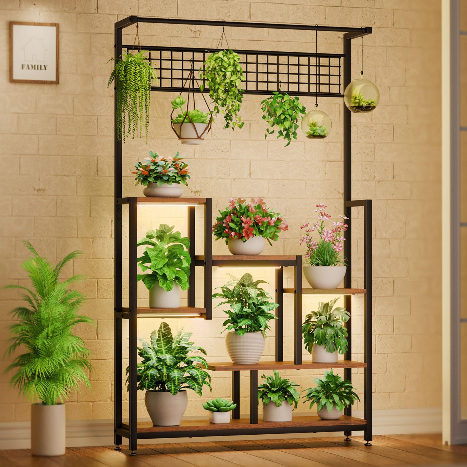 رف كتب معدني خشبي عصري لغرفة ا - مراجعة Bookcase Wood Shelf وسعره