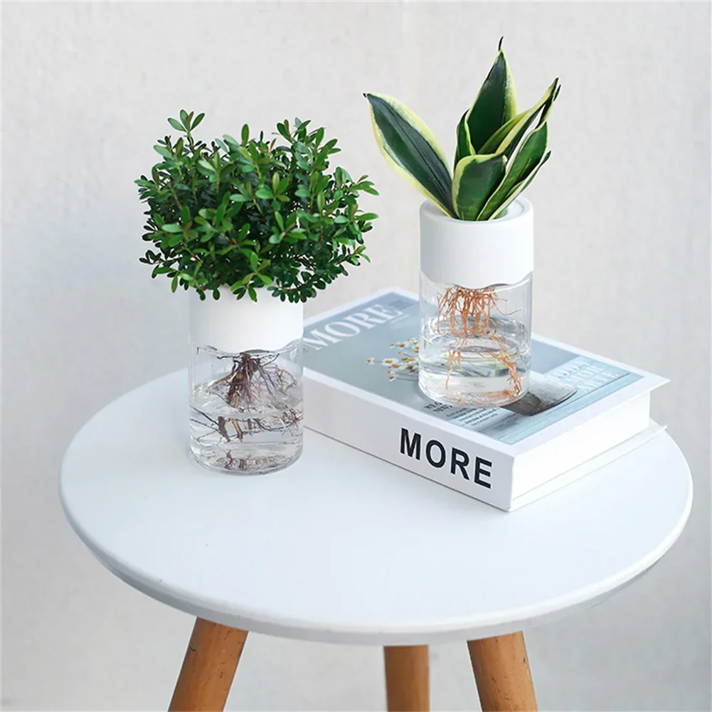 وعاء زهور مائي صغير شفاف للزرا - مراجعة Plant Desk Mini وسعره