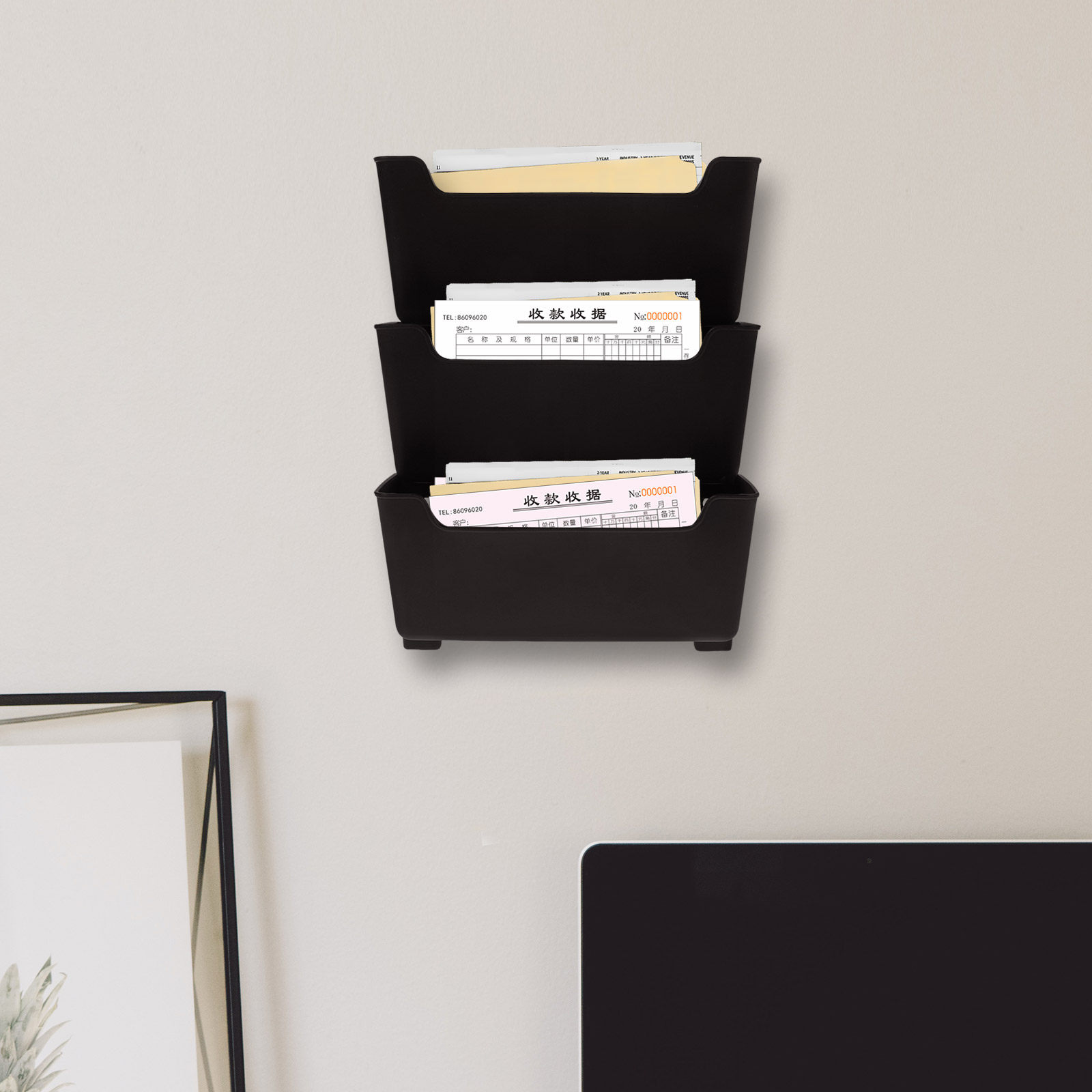 مجموعة واحدة من منظم الملفات ا - مراجعة Home Office Wallpaper وسعره