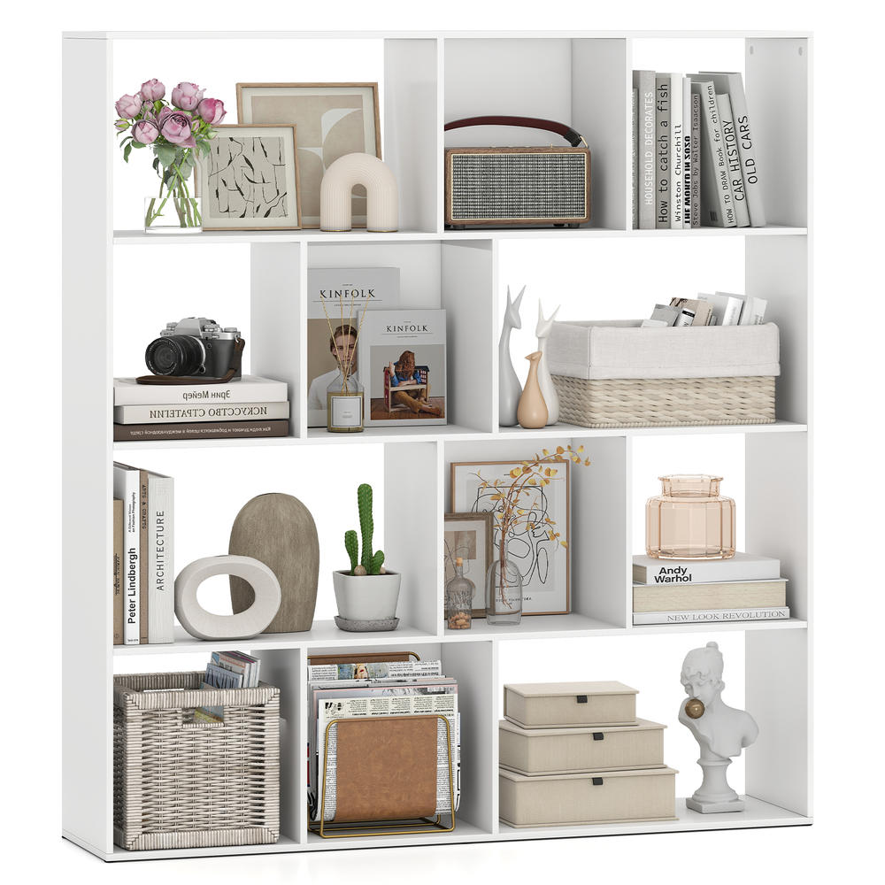 خزانة كتب مفتوحة متعددة الطبقا - مراجعة Bookcase Wood Shelf وسعره