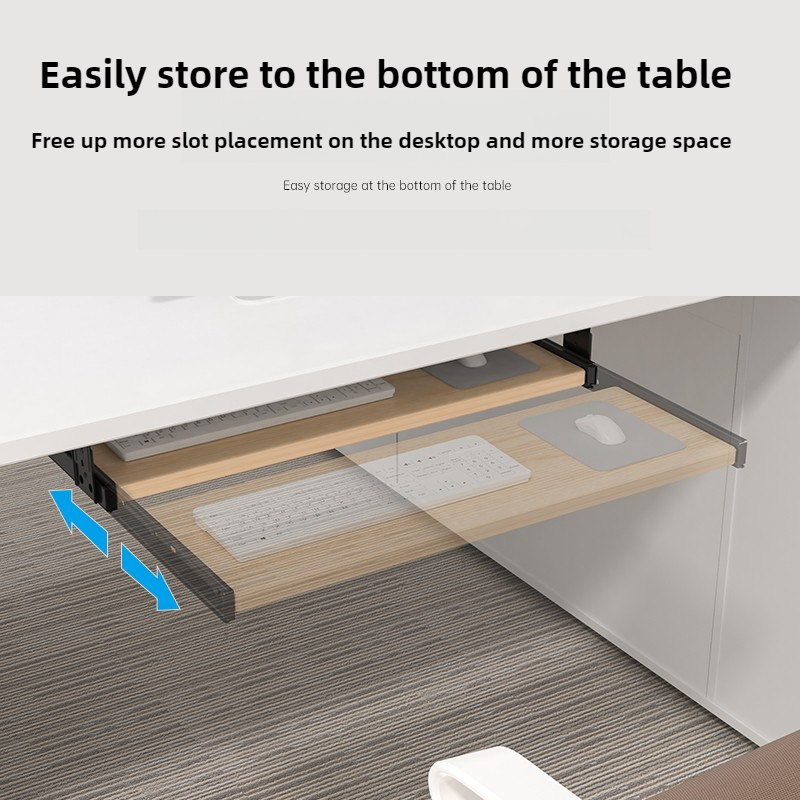 درج لوحة مفاتيح قابل للسحب تحت - مراجعة Keyboard Tray Under Desk وسعره