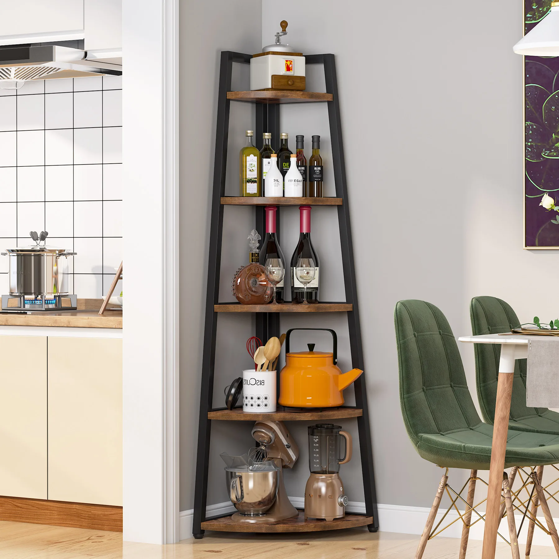 Tribesigns خزانة الكتب رف الكت - مراجعة Bookcase Wood Shelf وسعره