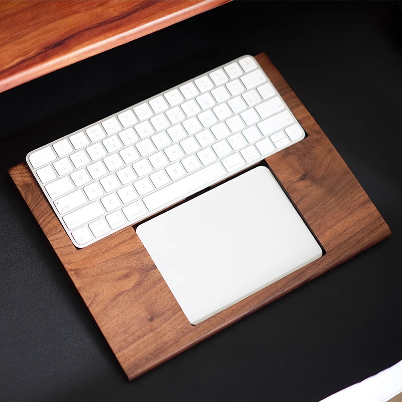 حامل خشبي صلب من خشب الجوز 2 ف - مراجعة Keyboard Tray Under Desk وسعره