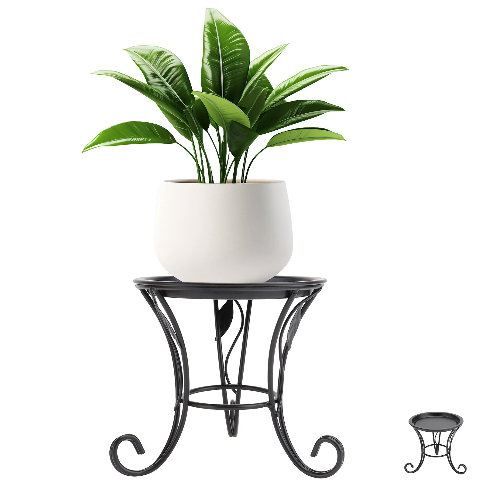 حامل نباتات حديدي صغير أسود، ح - مراجعة Plant Desk Mini وسعره