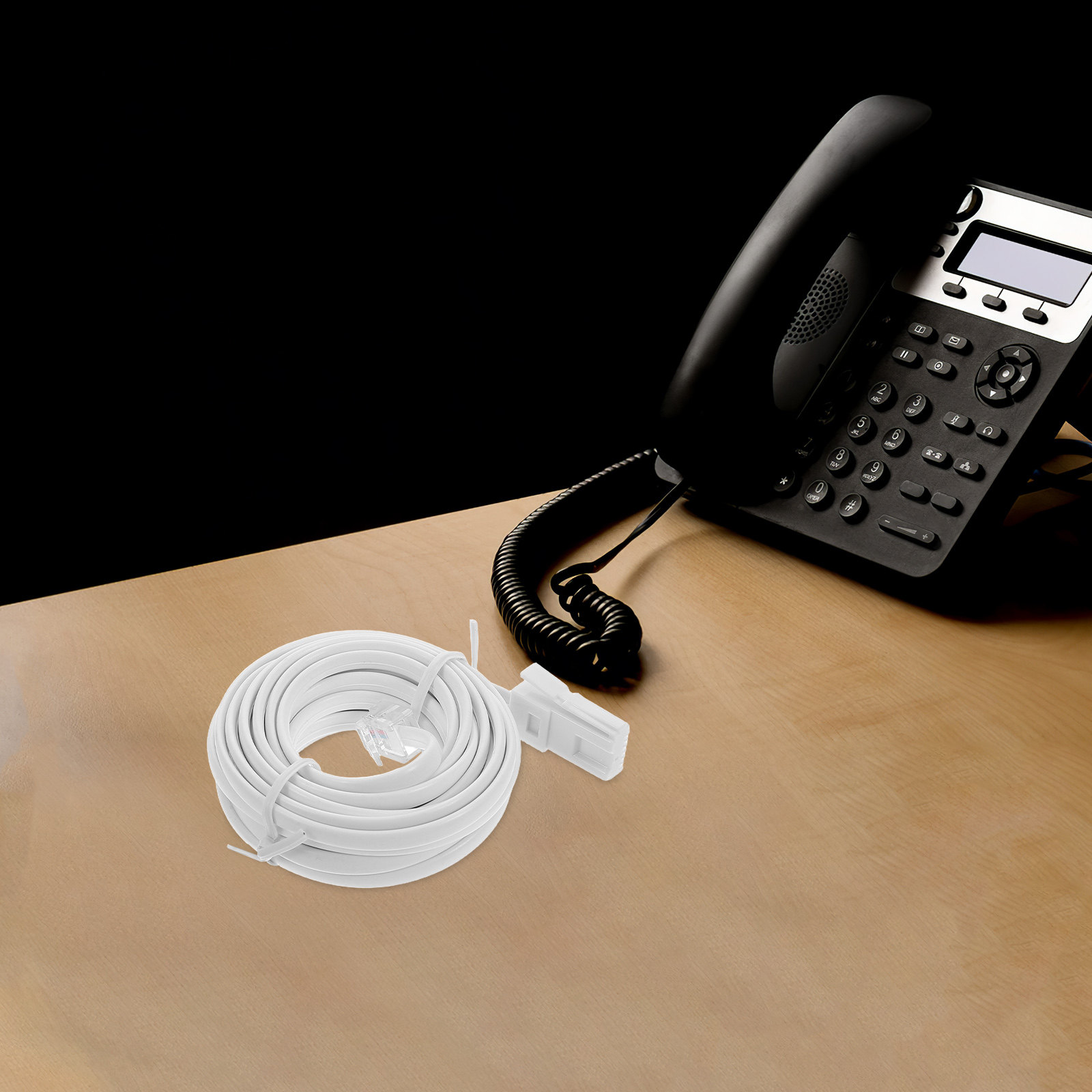 كابل تمديد خط الهاتف على الطرا - مراجعة Home Office British وسعره