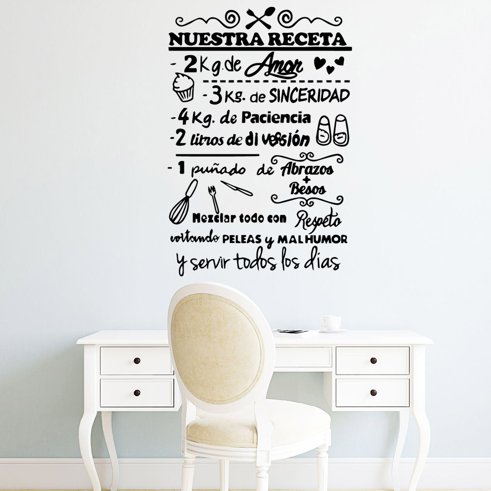 ملصقات حائط للكلمات التحفيزية  - مراجعة Home Office Wallpaper وسعره