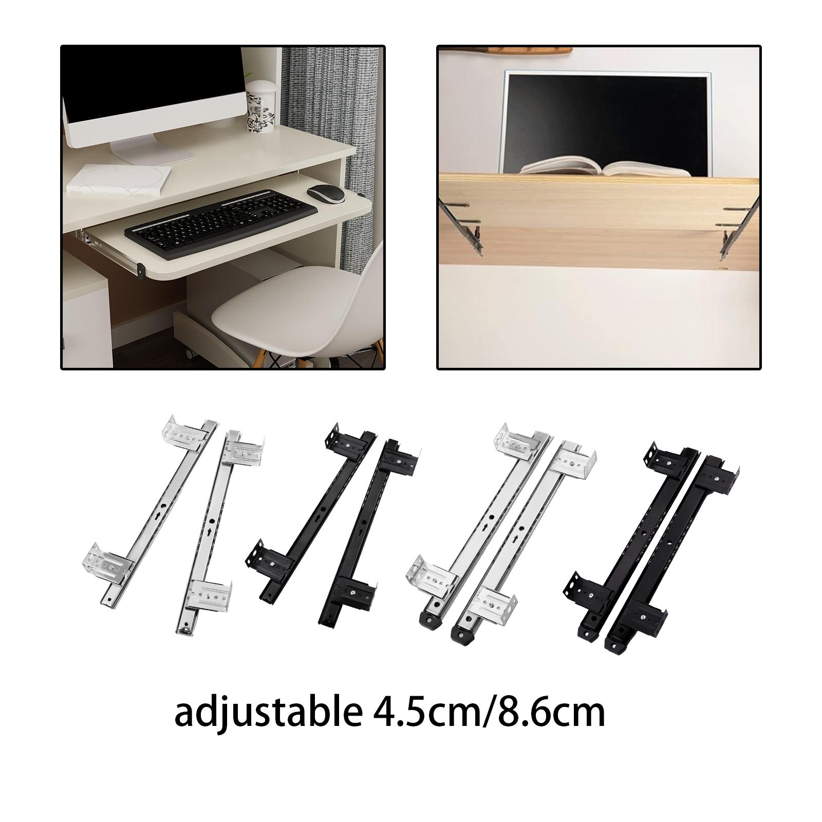 رف لوحة مفاتيح منزلق معدني، أج - مراجعة Keyboard Tray Under Desk وسعره