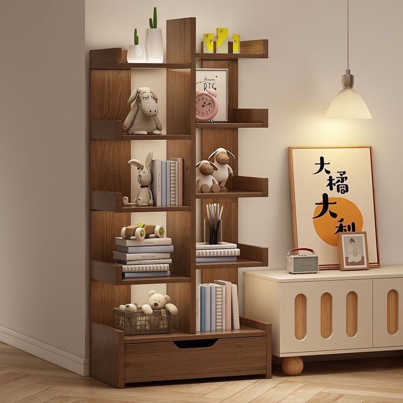 رف كتب من الأرض إلى السقف، رف  - مراجعة Bookcase Wood Shelf وسعره