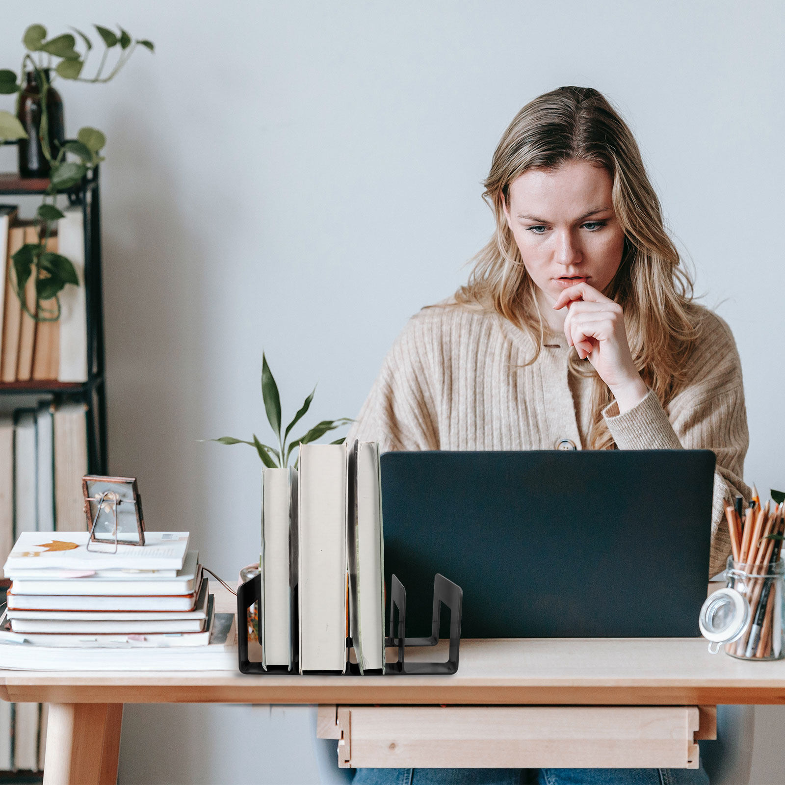 منظم كتب متعدد الأقسام للمكتب  - مراجعة Home Office And Library وسعره