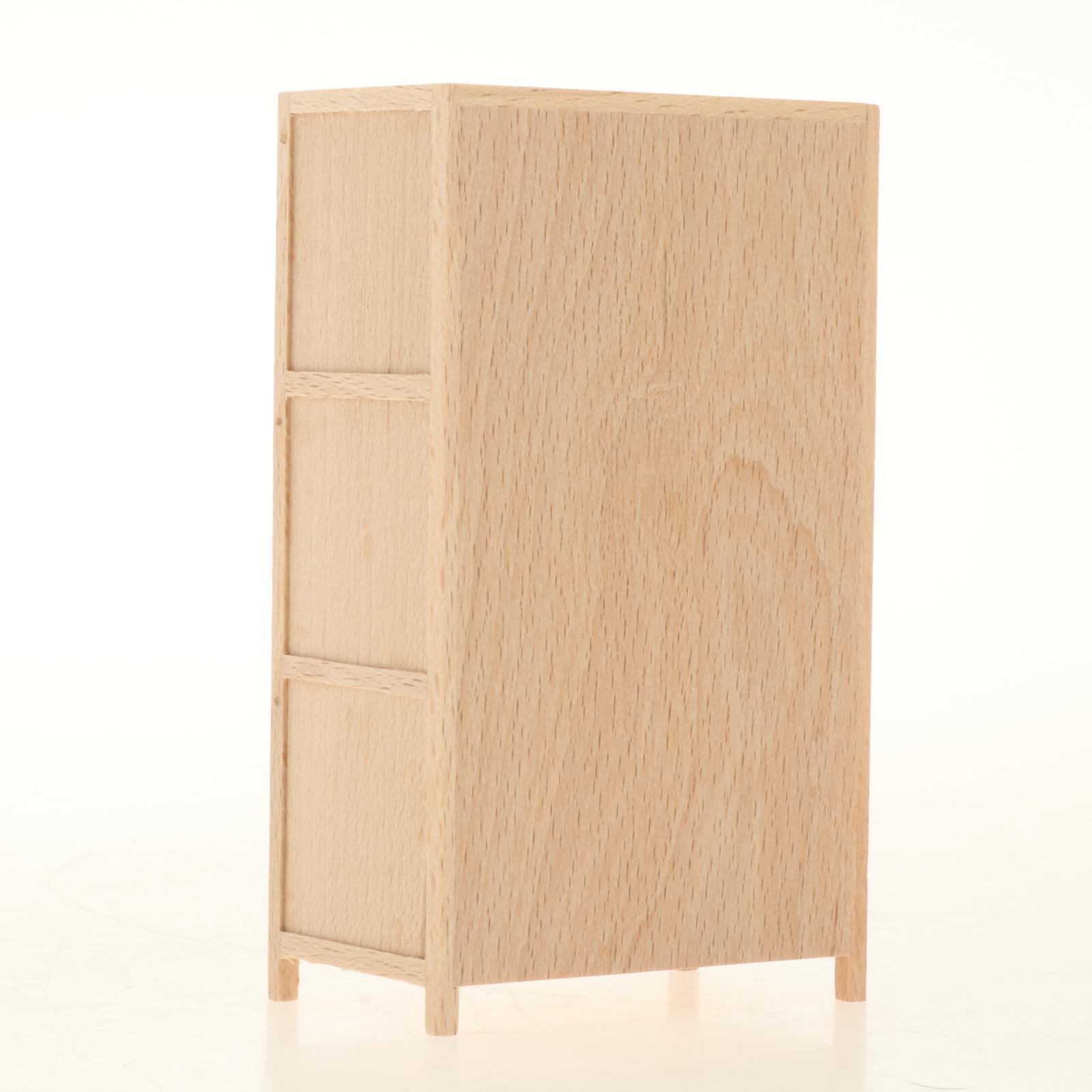خزانة كتب خشبية لبيت الدمى بمق - مراجعة Bookcase Wood Shelf وسعره