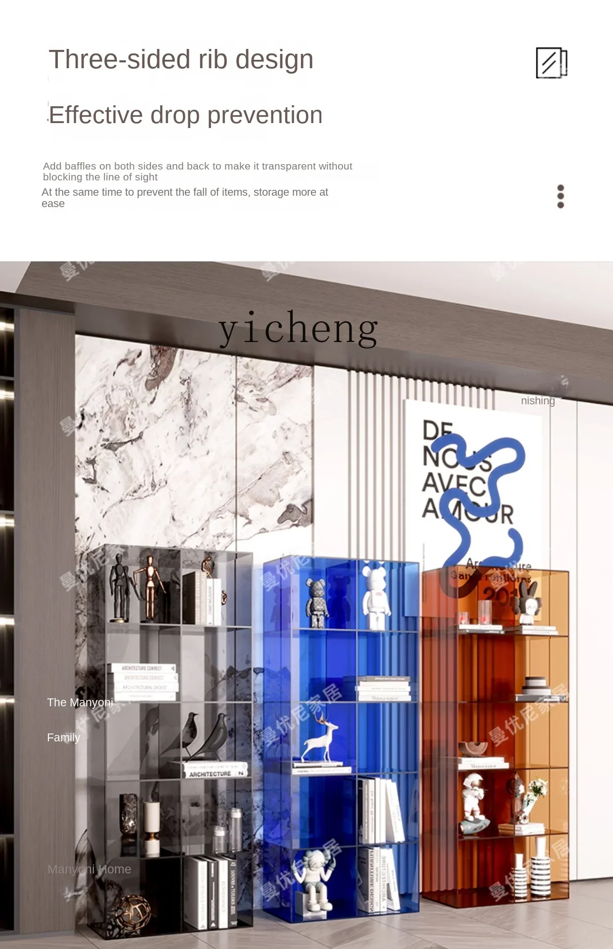 TQH رف الكتب ليغو الشكل الجرف  - مراجعة Bookcase Wood Shelf وسعره