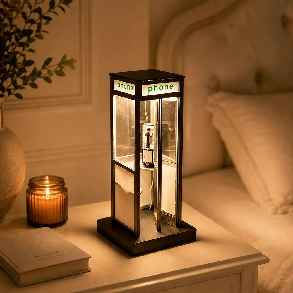 مصباح هاتف عتيق الطراز على شكل - مراجعة Home Office British وسعره