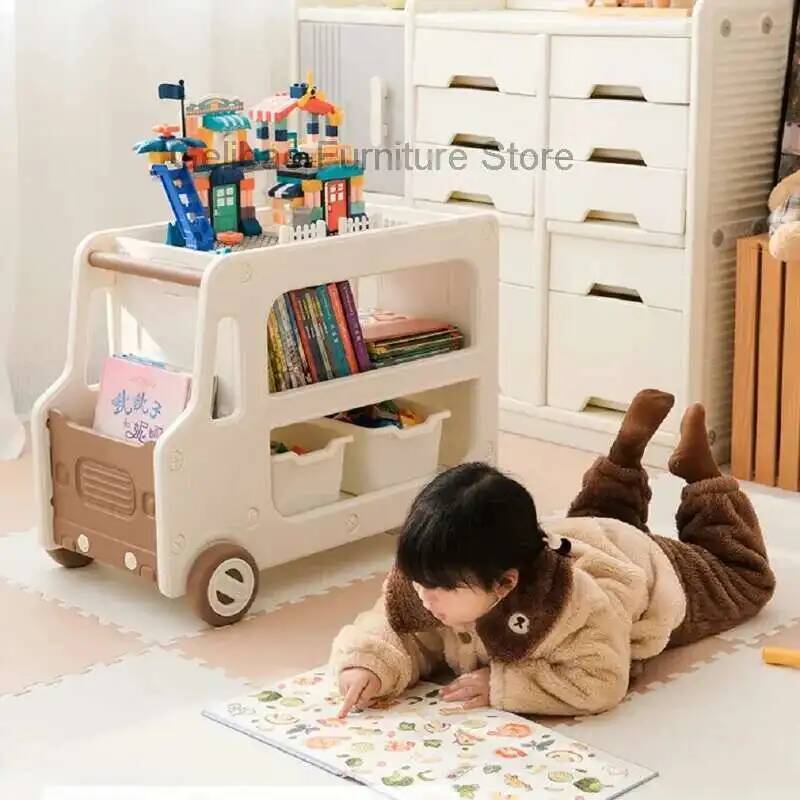 خزانة الكتب مونتيسوري رف الكتب - مراجعة Bookcase Wood Shelf وسعره